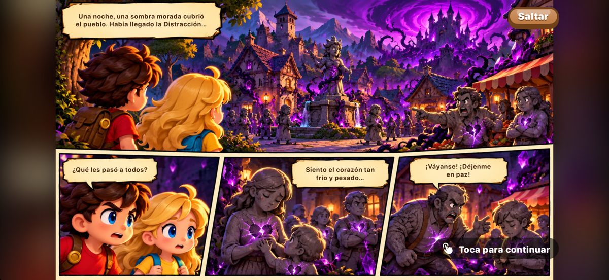 La historia en cómic